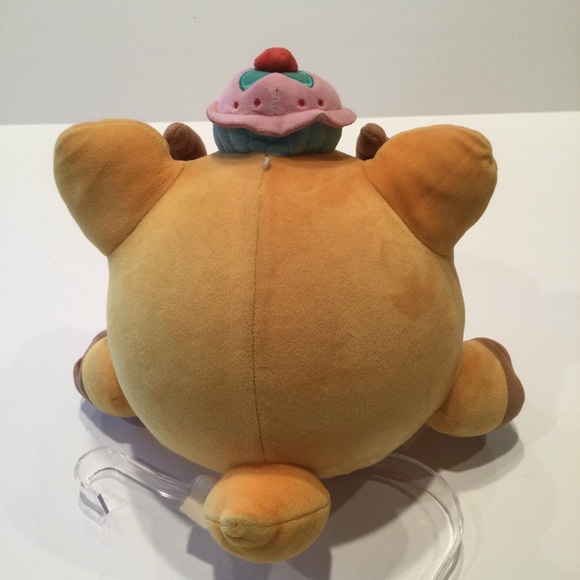 Smoosh Mushy Felina Fawn Deer With Cupcake Hat. 8”Plush - Picture 5 of 7